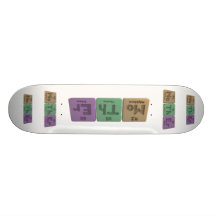 Arica as Argon Iodine Calcium Skate Board Decks