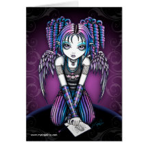 Ariel Emo Angel Card
