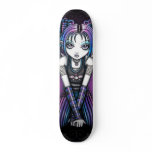 Ariel Gothic Big Eyed Emo Angel skateboards