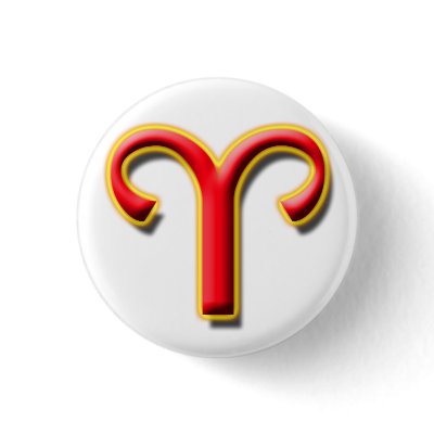 Aries #1 Button by ChargePlus