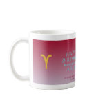 Aries Birthday Mug