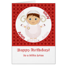 Aries Boy - Happy Birthday Greeting Cards