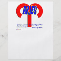Aries Full Colour Flyer