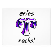 Aries Horoscope Design! Personalized Invites