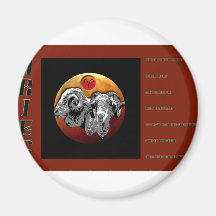 ARIES.jpg Fridge Magnet
