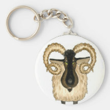 Aries Keychain