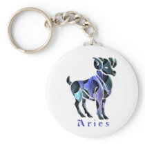 Aries Ram Keychain