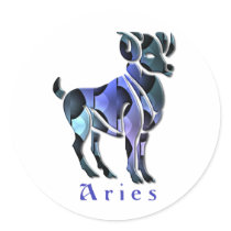 Aries Ram Sticker