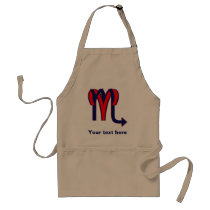 Aries & Scorpio Apron
