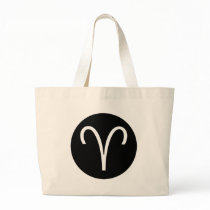 Aries Symbol Tote Bag
