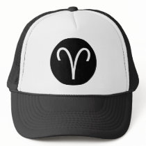 Aries Symbol Trucker Hats