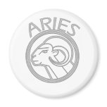 Aries the Ram Fridge Magnet