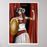 Aries the zodiac sign posters