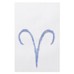 Aries. Zodiac Astrology Sign. Full Color Flyer