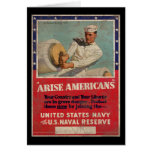Arise Americans United States Navy Card