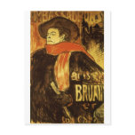 Aristide Bruant studie 1892 Toulouse-Lautrec