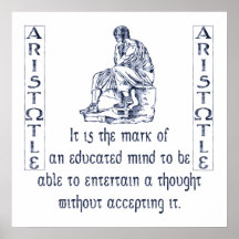 Aristote Posters