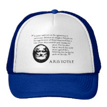 Aristotle on tyrants. Baseball cap Trucker Hats