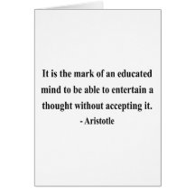 Aristotle Quote 1a Card
