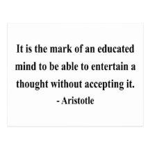 Aristotle Quote 1a Postcards