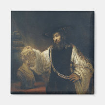 Aristotle With A Bust Of Homer by Rembrandt Magnets