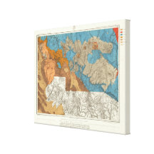Arizona 5 stretched canvas print