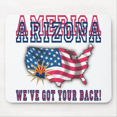 Arizona - America! Mouse Pad by rightleaning