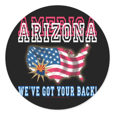 Arizona - America! Stickers by rightleaning