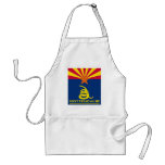 Arizona and Gadsden Flag aprons