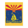 Arizona and Gadsden Flag Postcard