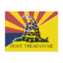Arizona and Gadsden Flag Post Card