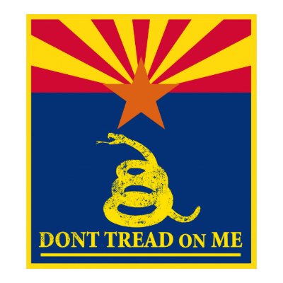 Arizona and Gadsden Flag Posters by guardart