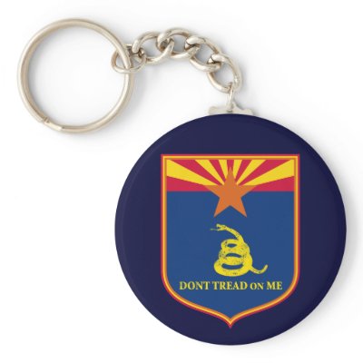 Arizona and Gadsden Flag Shield by guardart