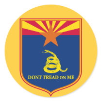 Arizona and Gadsden Flag Shield