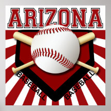 ARIZONA BASEBALL POSTER