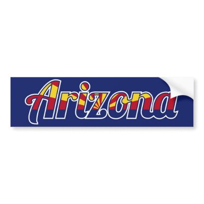 Arizona Bumper Stickers by AmericanElephant