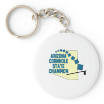 Arizona Cornhole Champion Key Chains