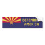 Arizona: Defending America Bumper Sticker