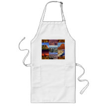 Arizona Desert Collage Aprons