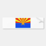 Arizona Flag Glossy Bumper Sticker