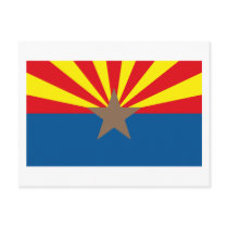 Arizona Flag Postcard