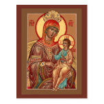 Arizona Mother of God Prayer Card Postcards