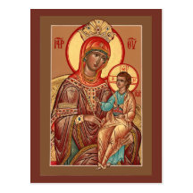 Arizona Mother of God Prayer Card Postcards