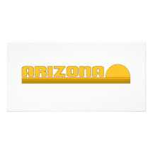Arizona Personalized Photo Card