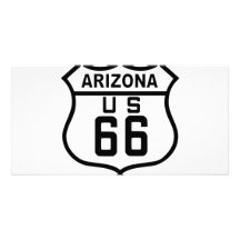 Arizona Route 66 Custom Photo Card