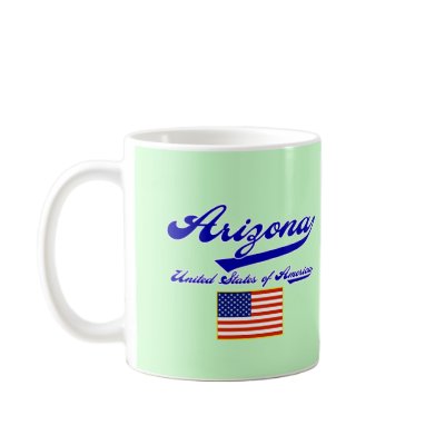 Arizona Script Coffee Mug by castahex