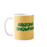 Arizona Snowman Mugs