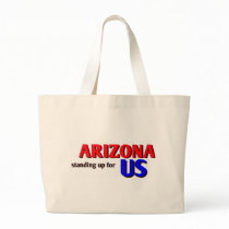ARIZONA, standing up for US Tote Bags