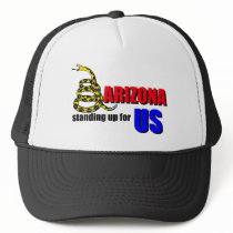 ARIZONA, standing up for US Trucker Hats