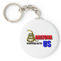 ARIZONA, standing up for US Key Chains